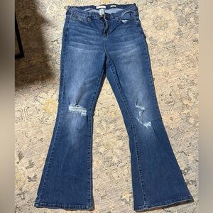 Size 10 wide leg a beautiful soul jeans